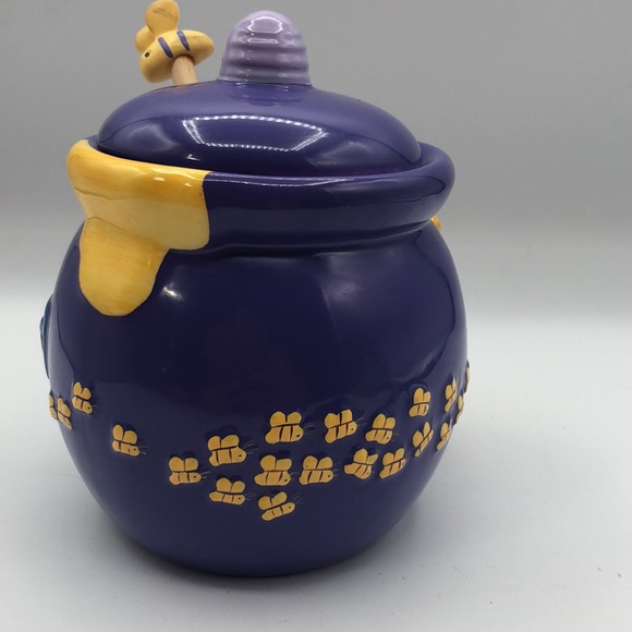 FTD Florists Vintage 2000 Disney Winnie The Pooh “Hunny Pot" Ceramic - Picture 3 of 10